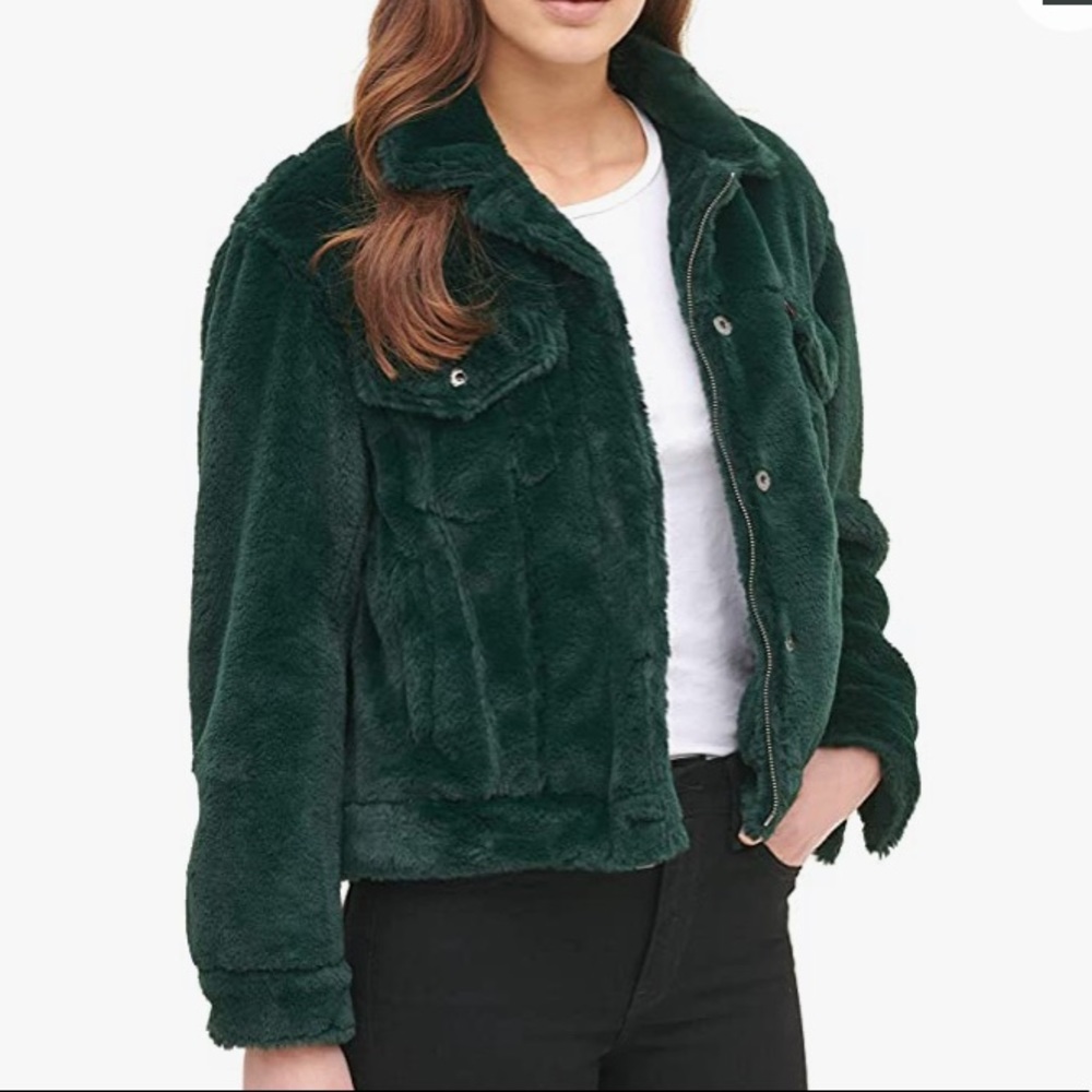 Levi's women's Faux Fur Classic Trucker Jacket